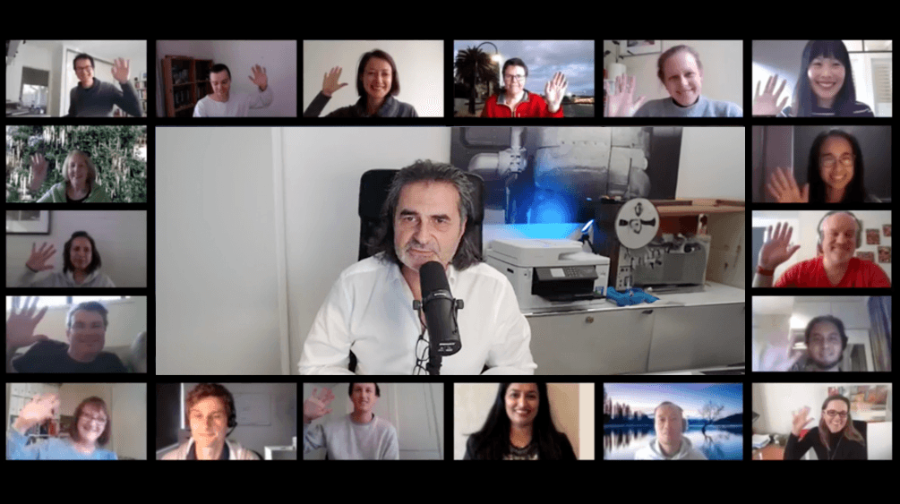 Aperçu de la masterclass en ligne.